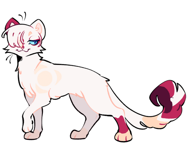 Flat Color Cat Fullbody