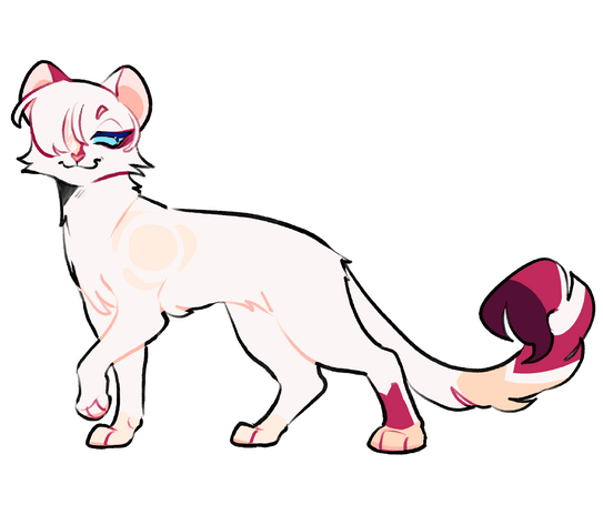 Flat Color Cat Fullbody