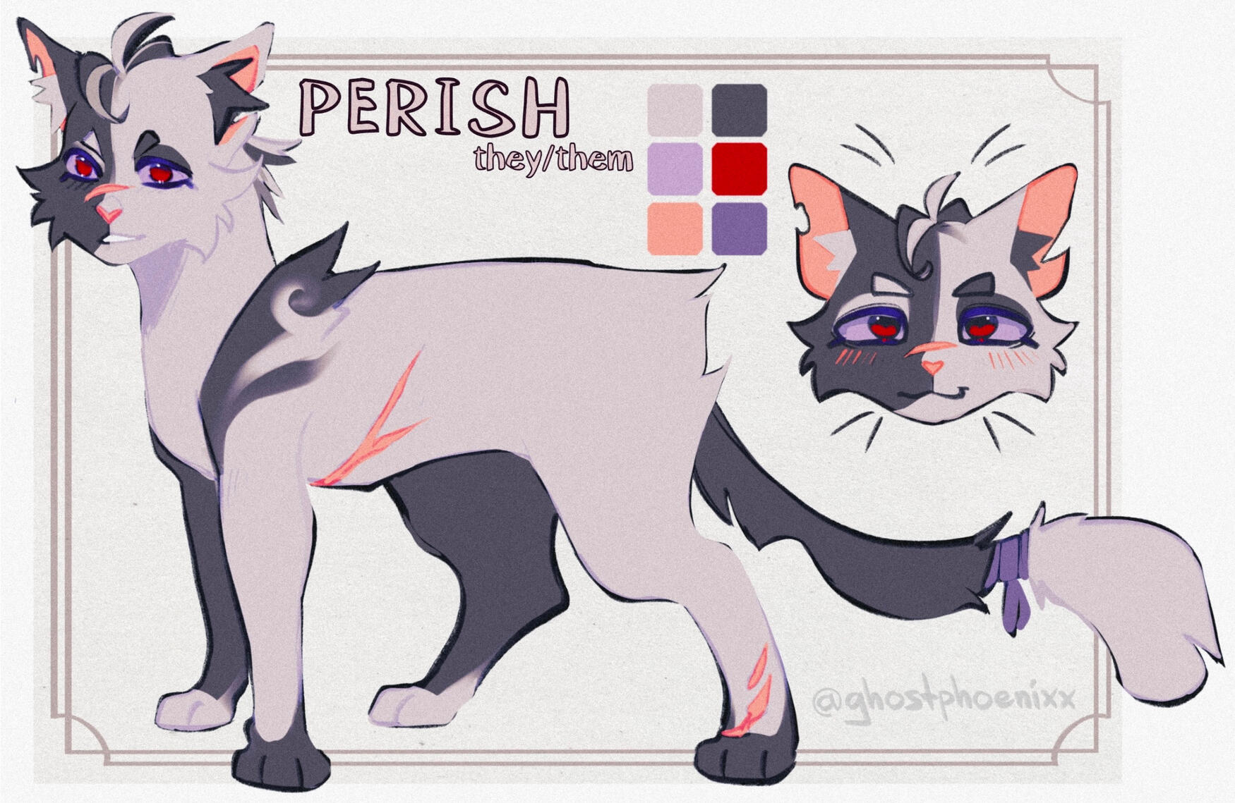 Cat Simple Ref Sheet