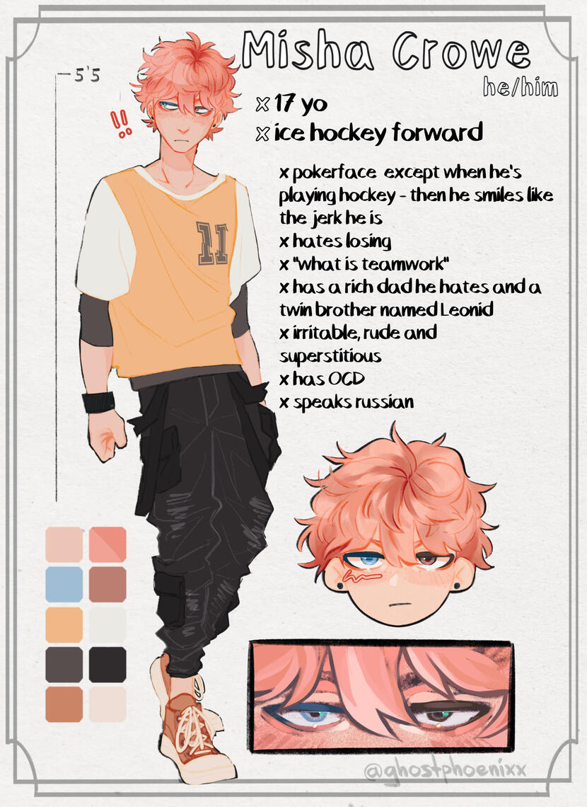 Human Simple Ref Sheet