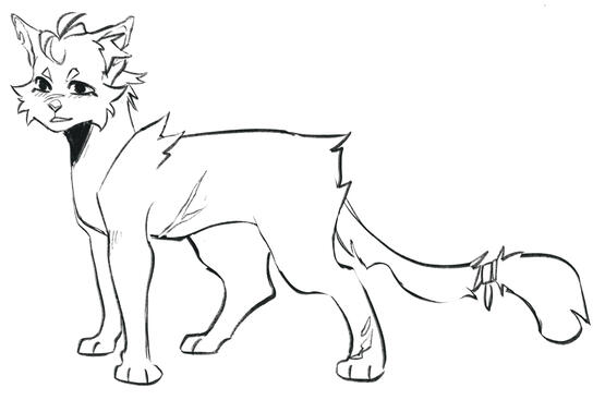 Sketch Cat Fullbody